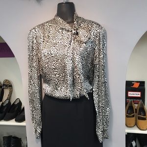 Yves St Laurent Silk Blouse